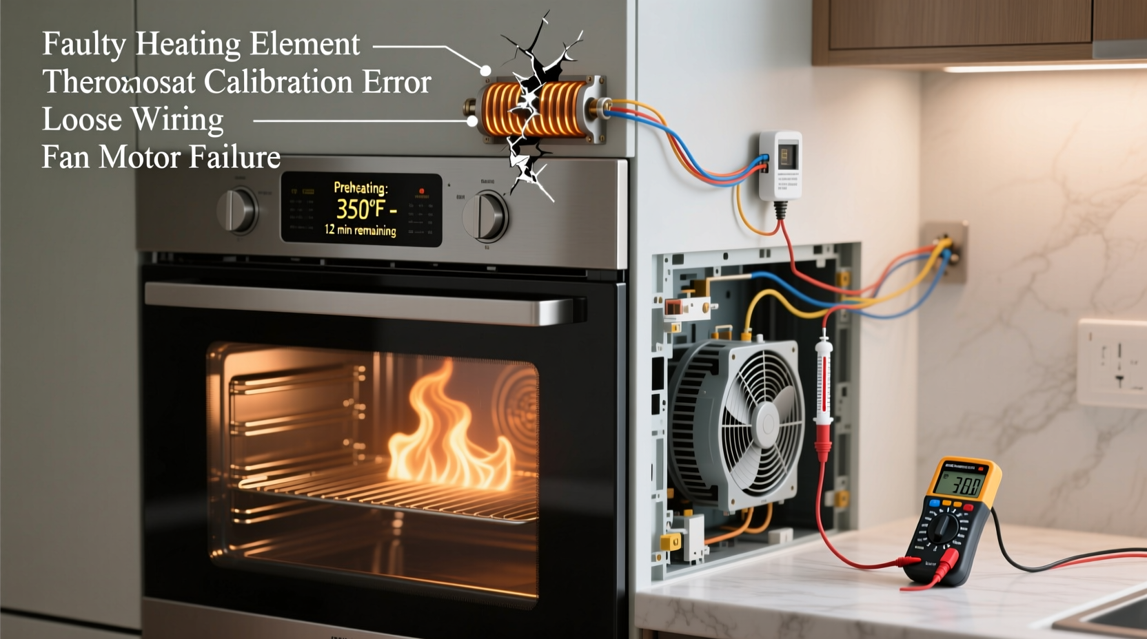 why is my oven taking forever to preheat possible causes and fixes