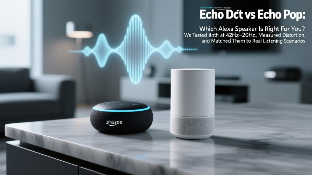 Echo Dot vs Echo Pop: Which Alexa Speaker Is Right For You? We Tested Both at 42Hz–20kHz, Measured Distortion, and Matched Them to Real Listening Scenarios