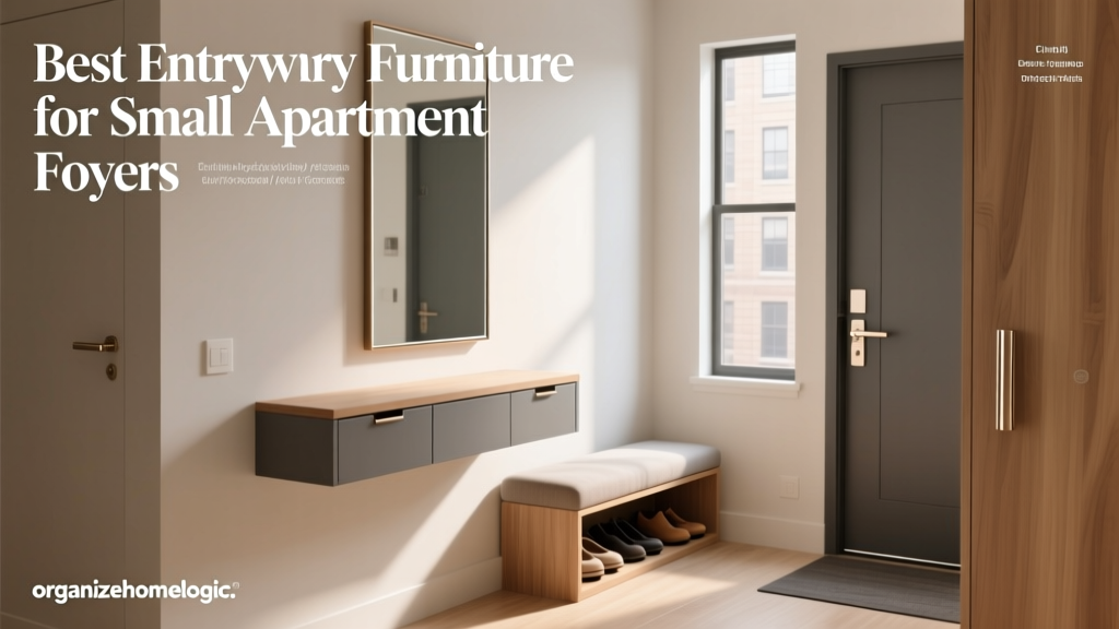 Best Entryway Furniture for Small Apartment Foyers