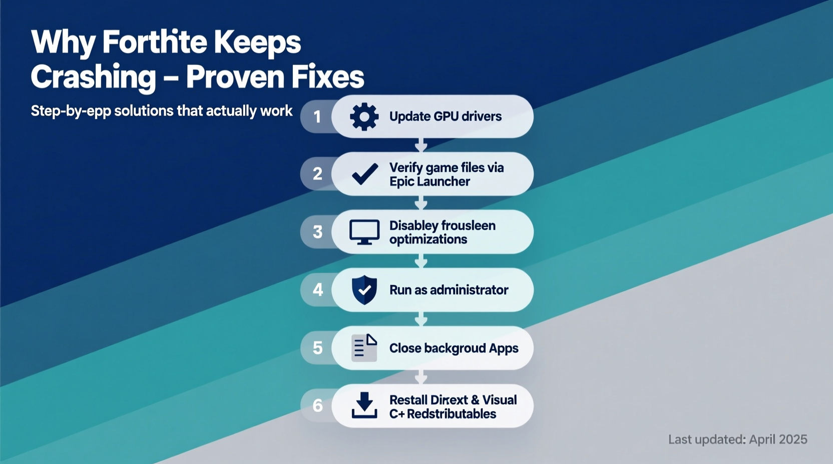 why does fortnite keep crashing on my pc troubleshooting steps that work
