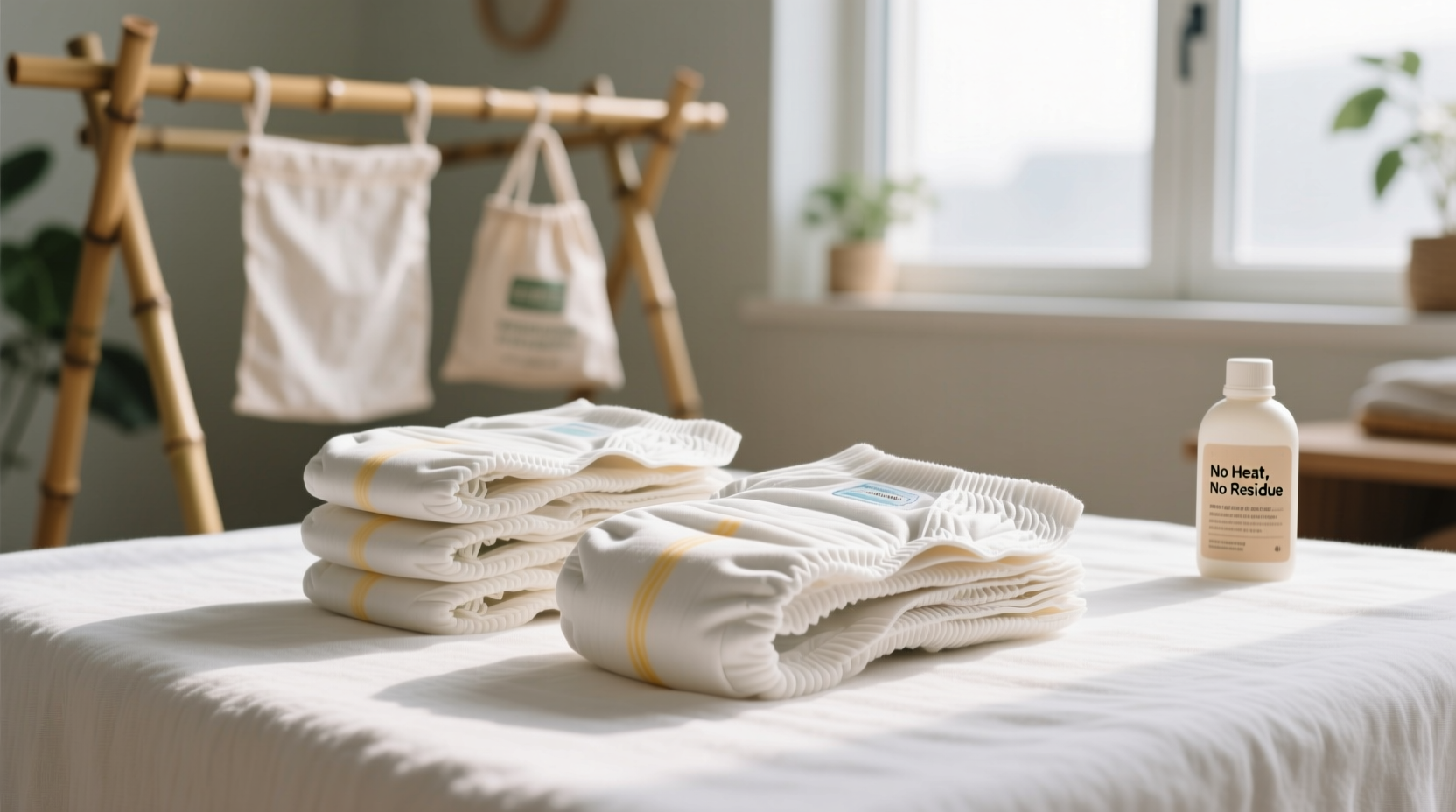 how to sanitize cloth diapers safely