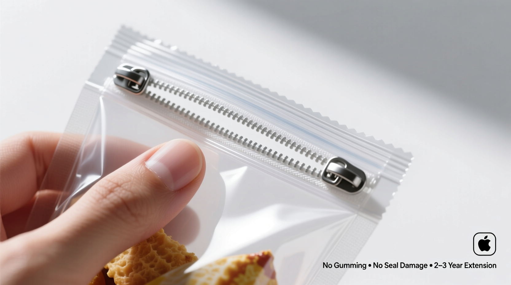how to clean snack pouch zippers safely