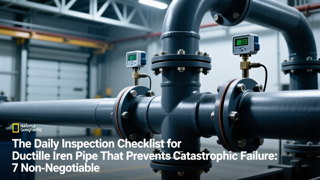 Ductile Iron Pipe Daily Inspection Checklist
