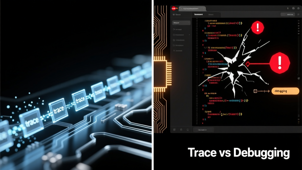 Trace and Debugging Compared: Practical Differences, Tools, and Real-World Tradeoffs for Embedded Engineers