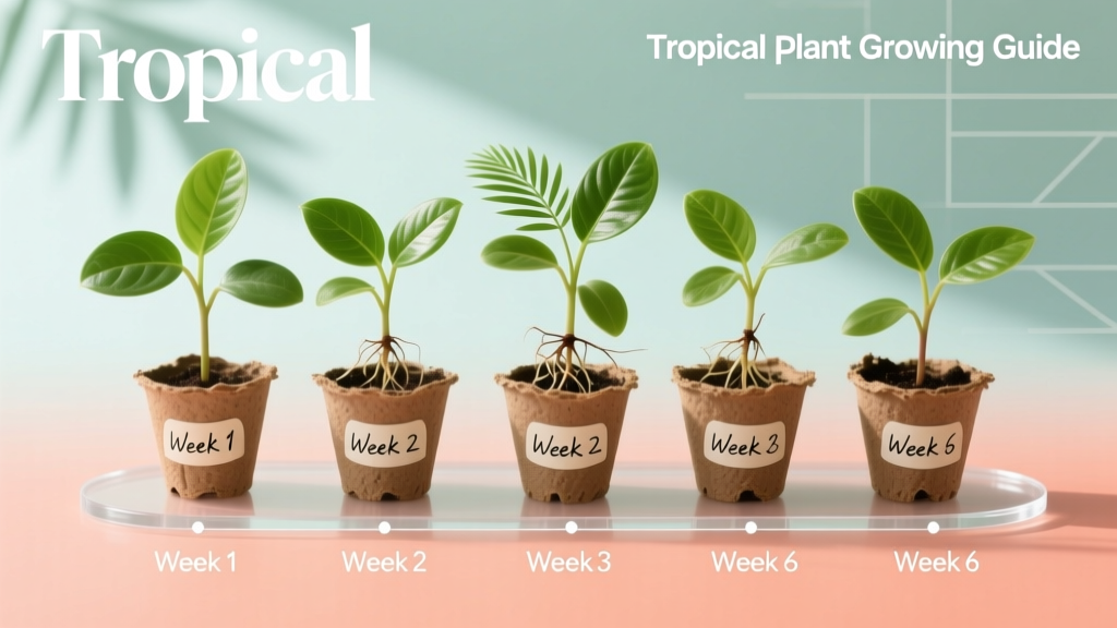 Tropical Plants Indoor Start: 6-Week Schedule (2026)