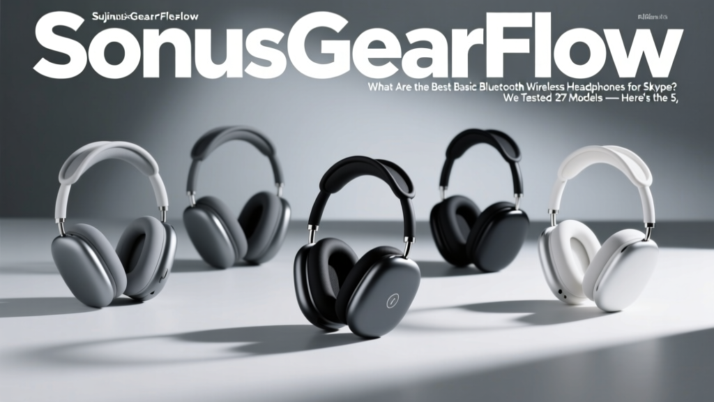 Best Bluetooth Headphones for Skype (2026)