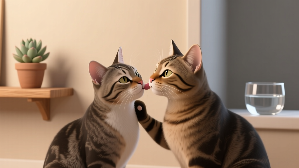 Cat Homosexual Behavior for Hydration? Debunked
