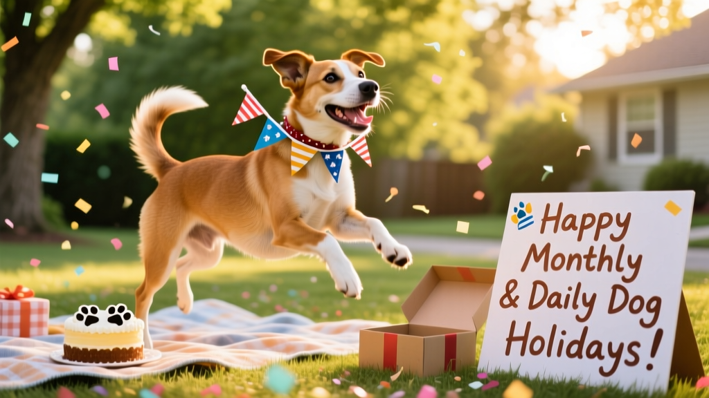 Dog Holidays: Monthly & Daily Celebrations