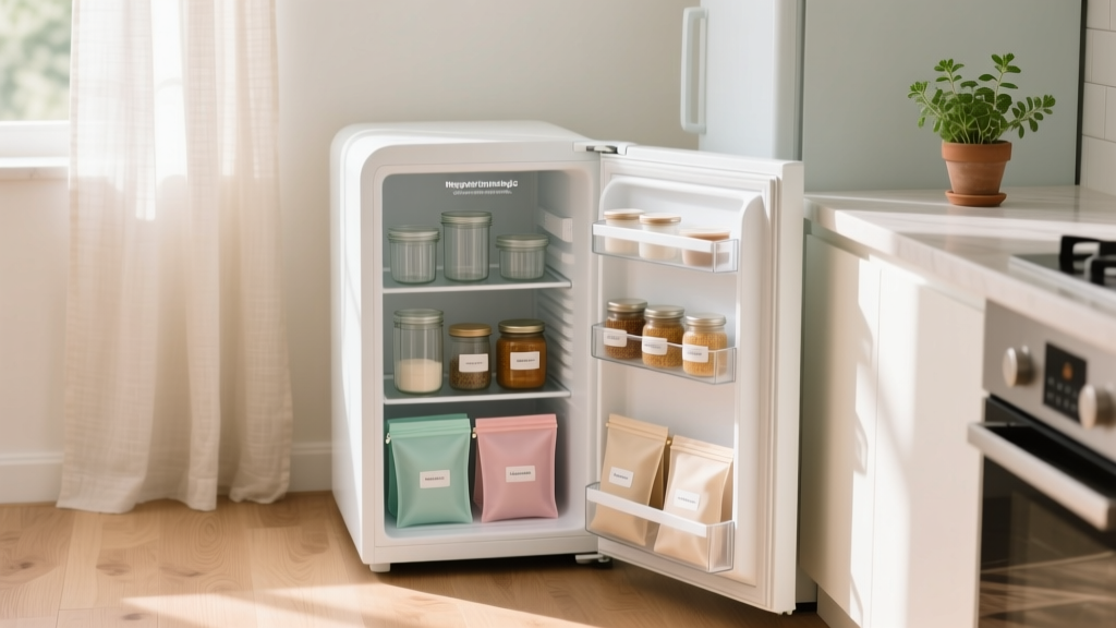 Mini Fridge Organization: Smart, Sustainable & Space-Saving