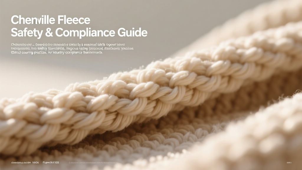 Chenille Fleece Safety & Compliance Guide