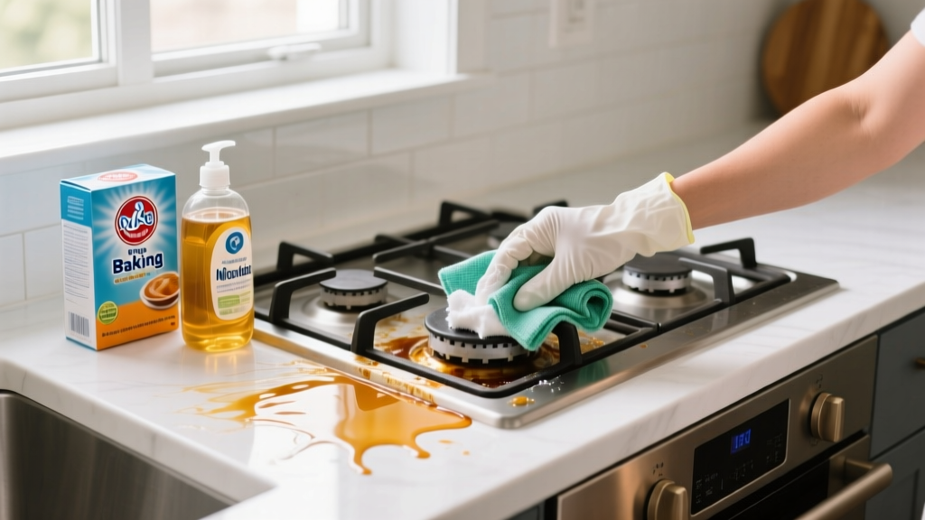 Easy & Tested: How to Clean Stovetop Without Vinegar