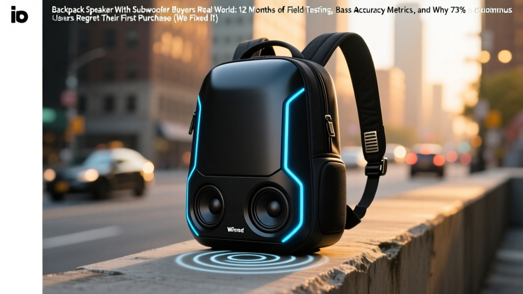 Backpack Speaker With Subwoofer Buyers Real World: 12 Months of Field Testing, Bass Accuracy Metrics, and Why 73% of Users Regret Their First Purchase (We Fixed It)