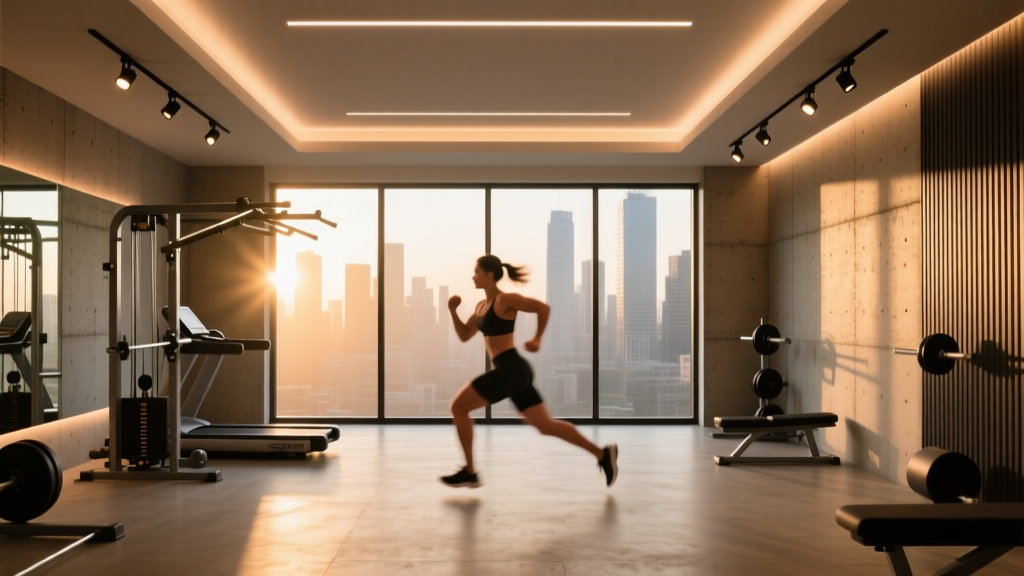 Home Gym Lighting: Stop Motion Blur in HIIT Workouts