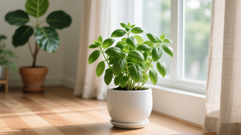Thai Basil Indoors Year-Round: 7 Science-Backed Tips