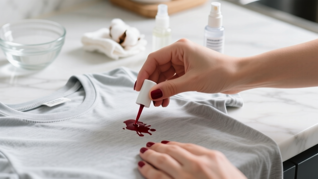 Tested: How to Get Nail Polish Out of Cotton Clothes Fast