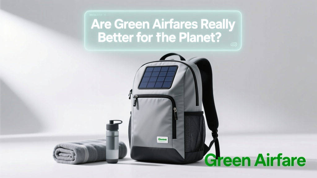Are Green Airfares Really Better For The Planet? A Rigorous, Evidence-Based Assessment