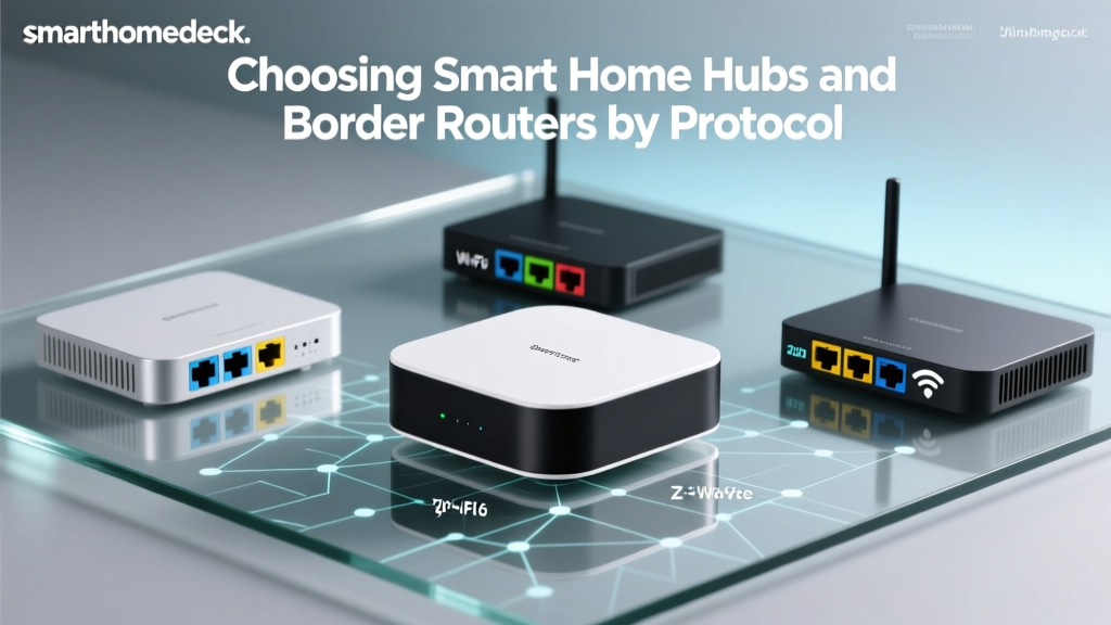 Choosing Smart Home Hubs and Border Routers by Protocol
