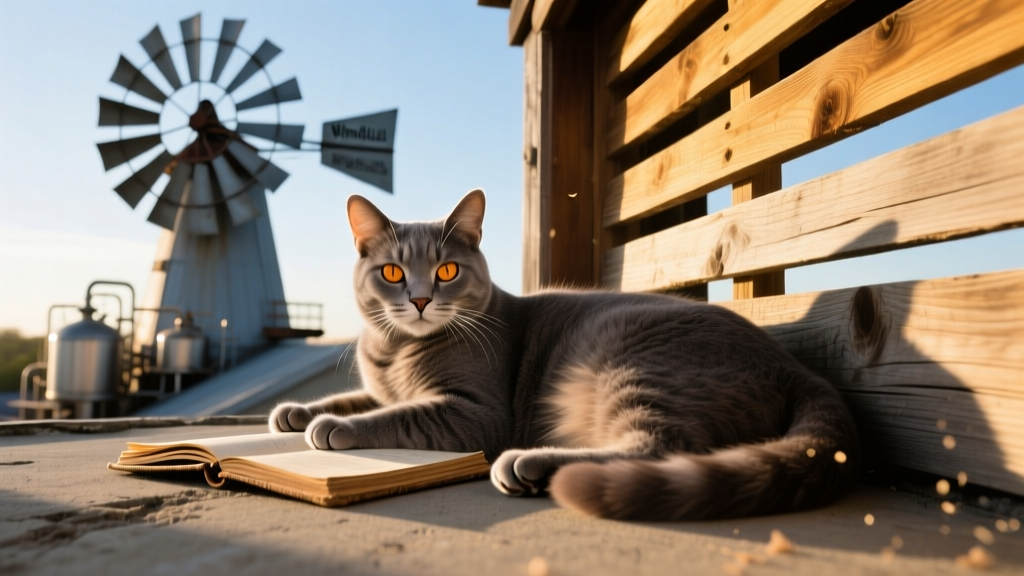 Brewery Cat Luther Enjoys Sunbeams of Retirement at Windmill Brewing