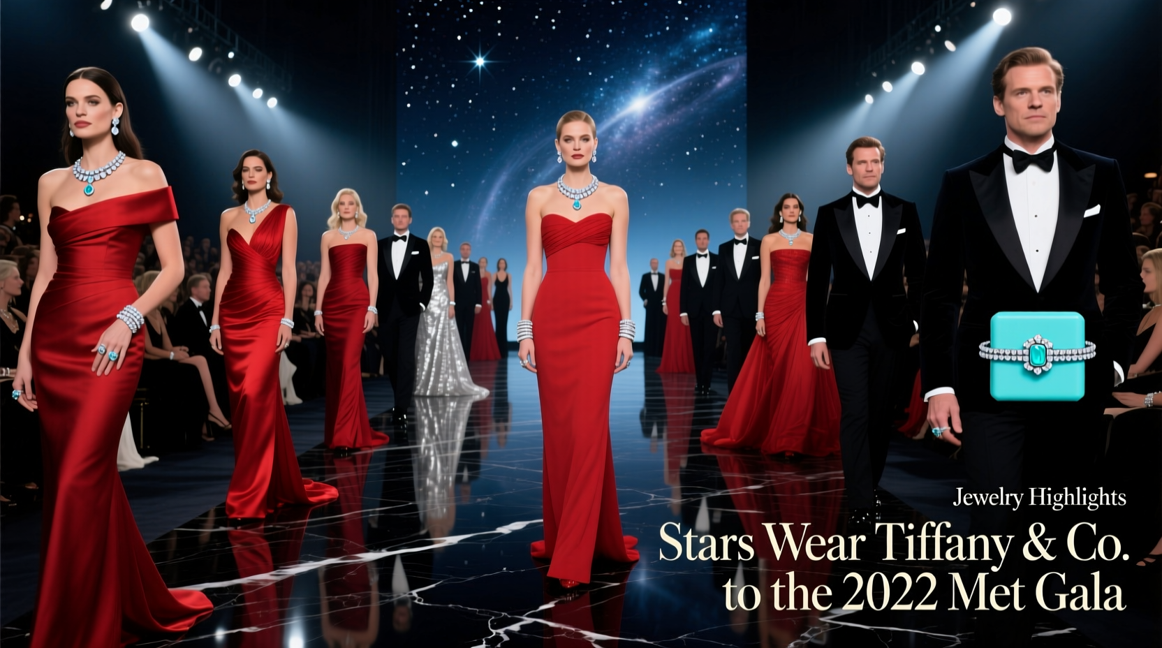 stars wear tiffany co to the 2022 met gala