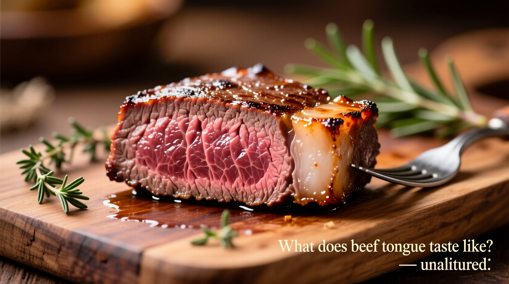 what does beef tongue taste like