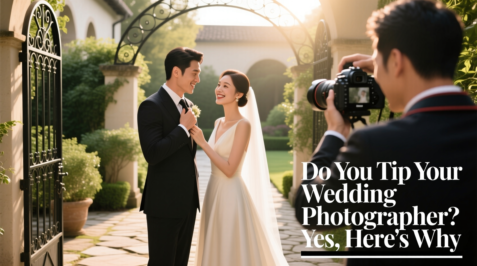 do you tip your wedding photographer