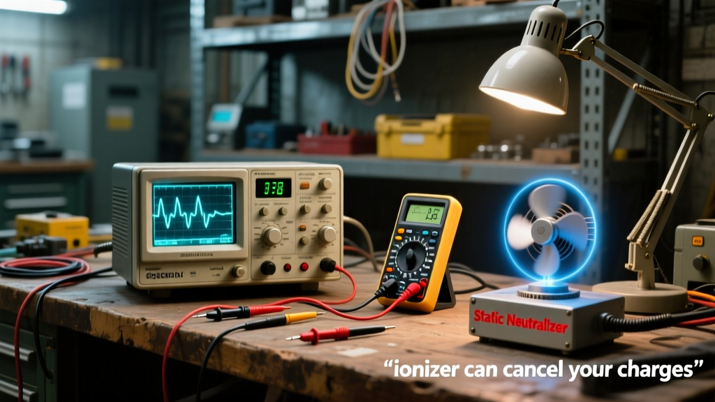 An Ionizer Can Cancel Your Charges: Why Static Control Devices Interfere with Precision Electrostatic Measurements