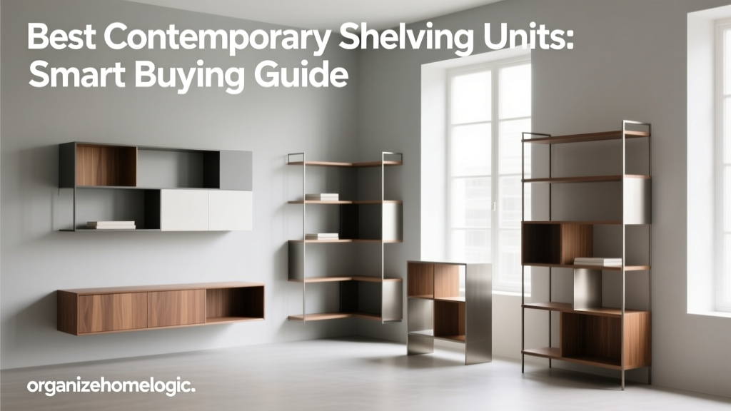 Best Contemporary Shelving Units: Smart Buying Guide