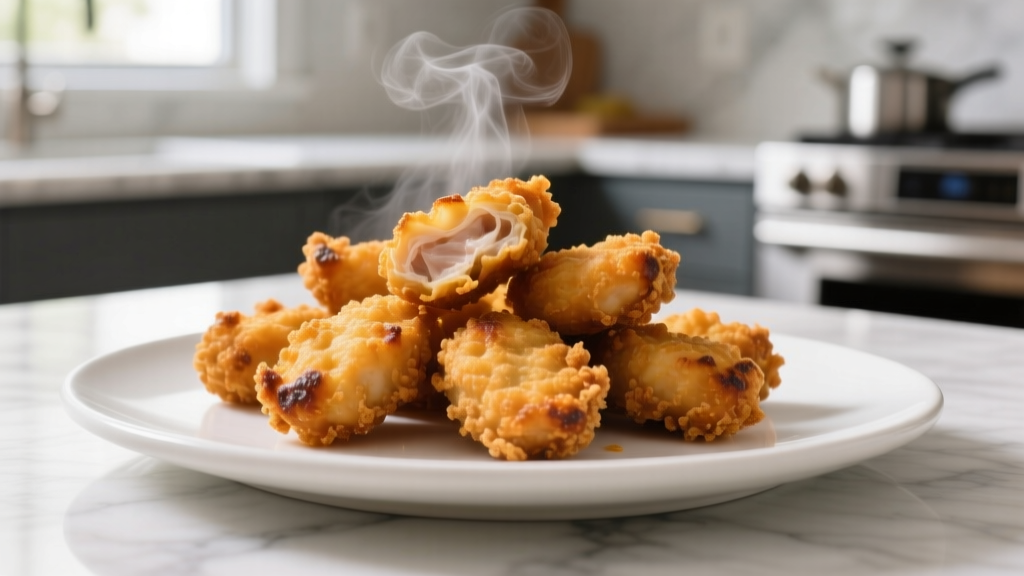 Air Fried Homemade Chicken Nuggets (Crispy & Healthy!)