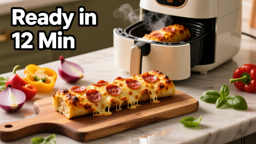 Air Fryer Pizza Logs: Crispy, Cheesy & Ready in 12 Min