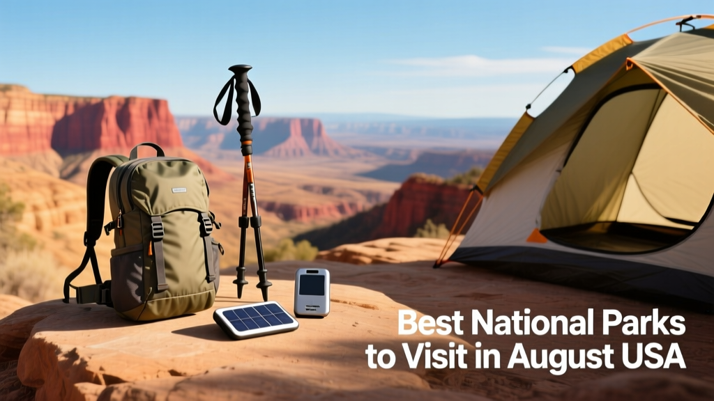 Best National Parks to Visit in August USA: Weather, Crowds, and Gear Tips