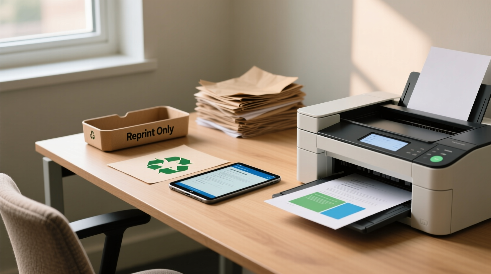easy ways to reduce wasted printer paper