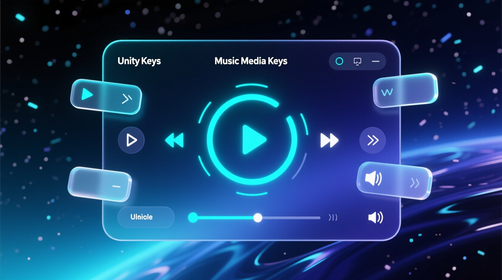 unity music media keys controls all your web based musi