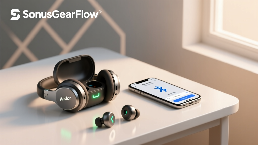 Andoer Wireless Headphones Connection Guide