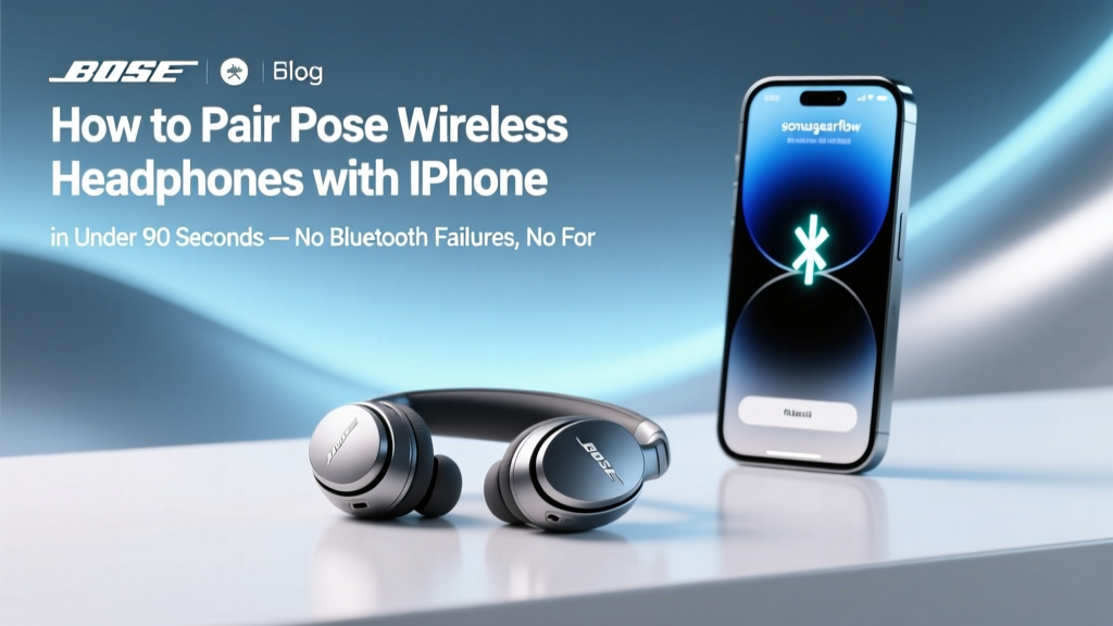Bose Wireless Headphones + iPhone: Instant Pairing (2026)