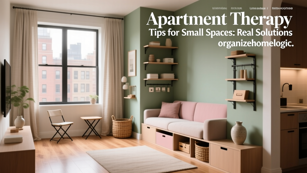 Apartment Therapy Tips for Small Spaces: Real Solutions
