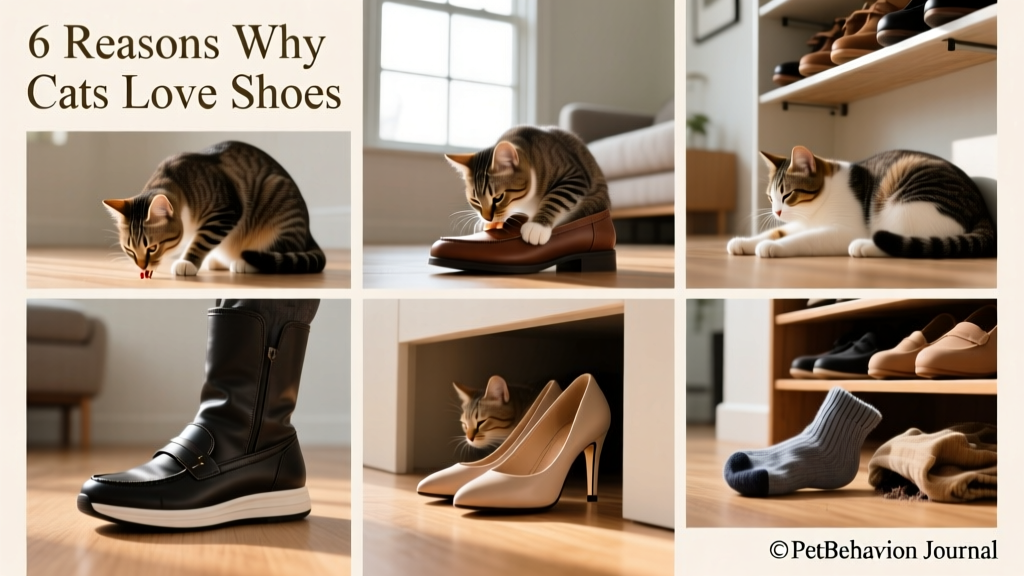 Why Do Cats Like Shoes So Much? 6 Reasons for This Behaviour