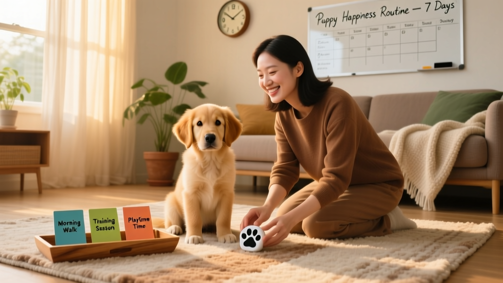 How to Set a Daily Schedule for Your Puppy That Can Make Him Happier and Keep You Sane