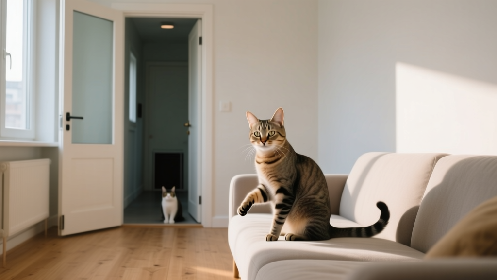 Cat Behavior in Small Houses: Stress Signs & Fixes