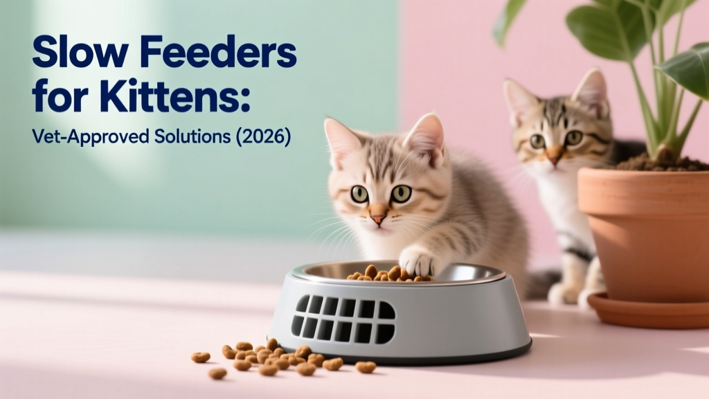 Slow Feeders for Kittens: Vet-Approved Solutions (2026)