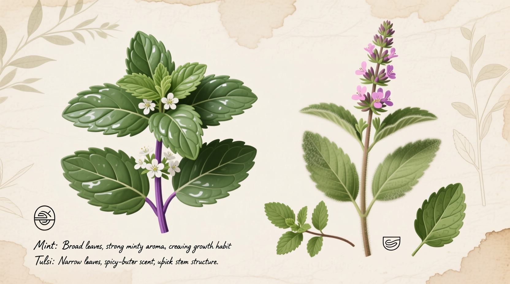 Mint vs Tulsi: 5 Key Differences | TheHomeSprouts