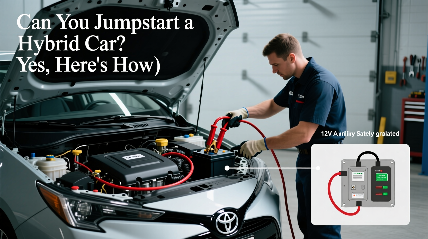 can you jumpstart a hybrid car