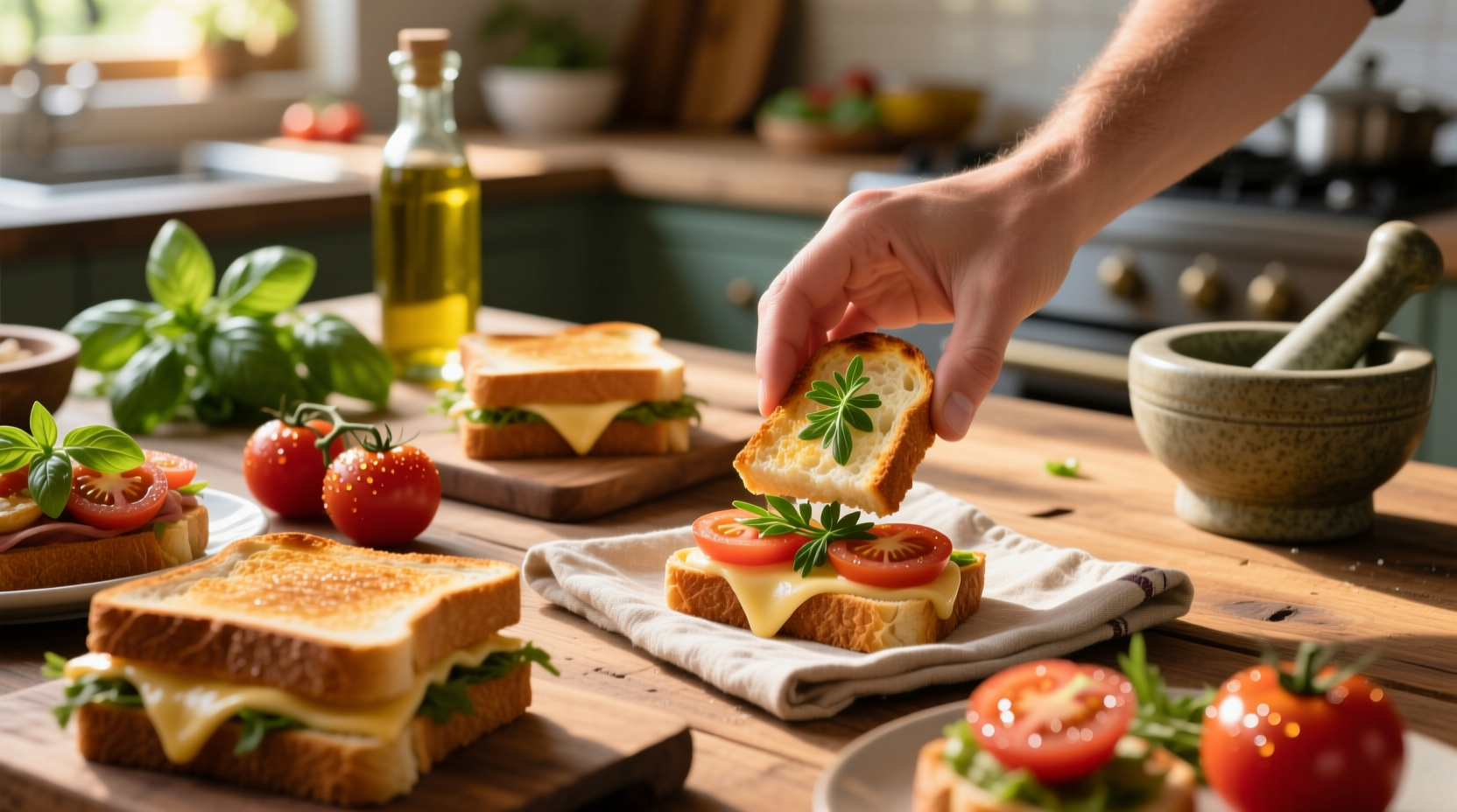 make better sandwiches toasts and crostini with a qui