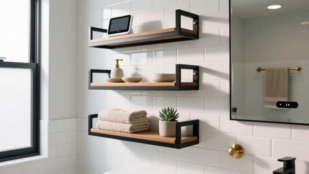 Best Wall-Mounted Bathroom Shelf Units (2024 Guide)