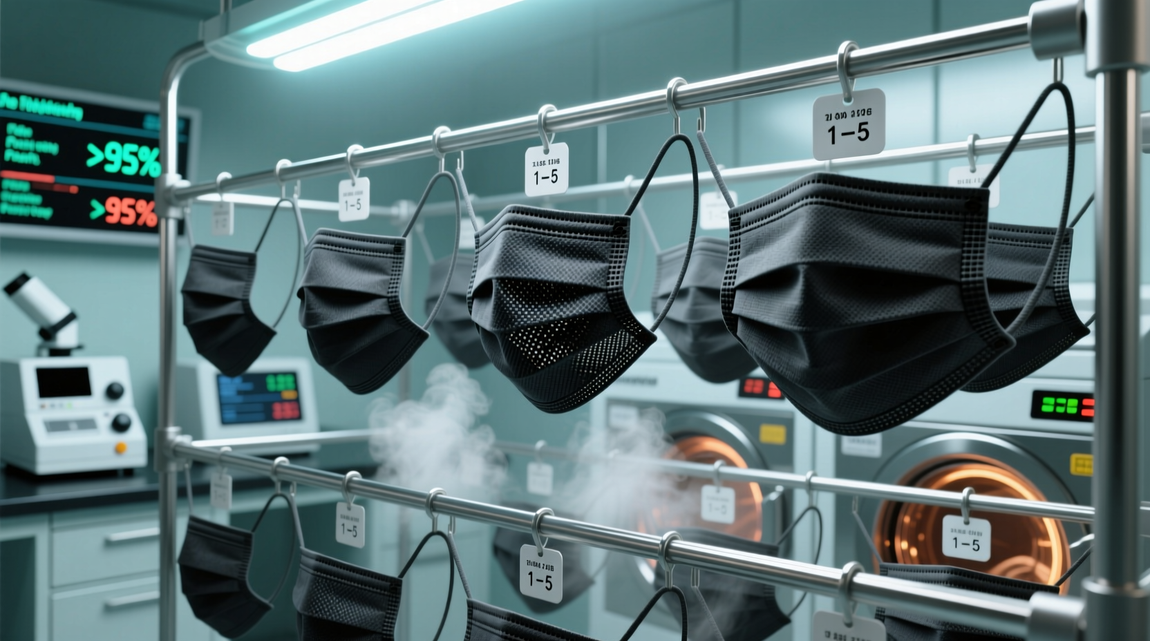 how to sanitize charcoal lined cloth masks
