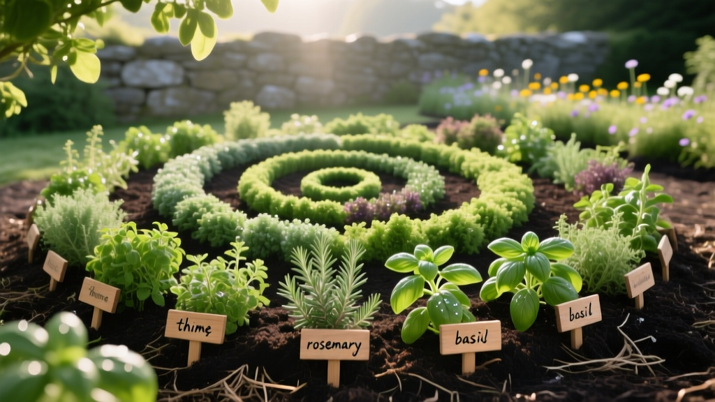 Herb Spiral Garden: Grow 15 Herbs in a 6-Foot Circle Using Permaculture