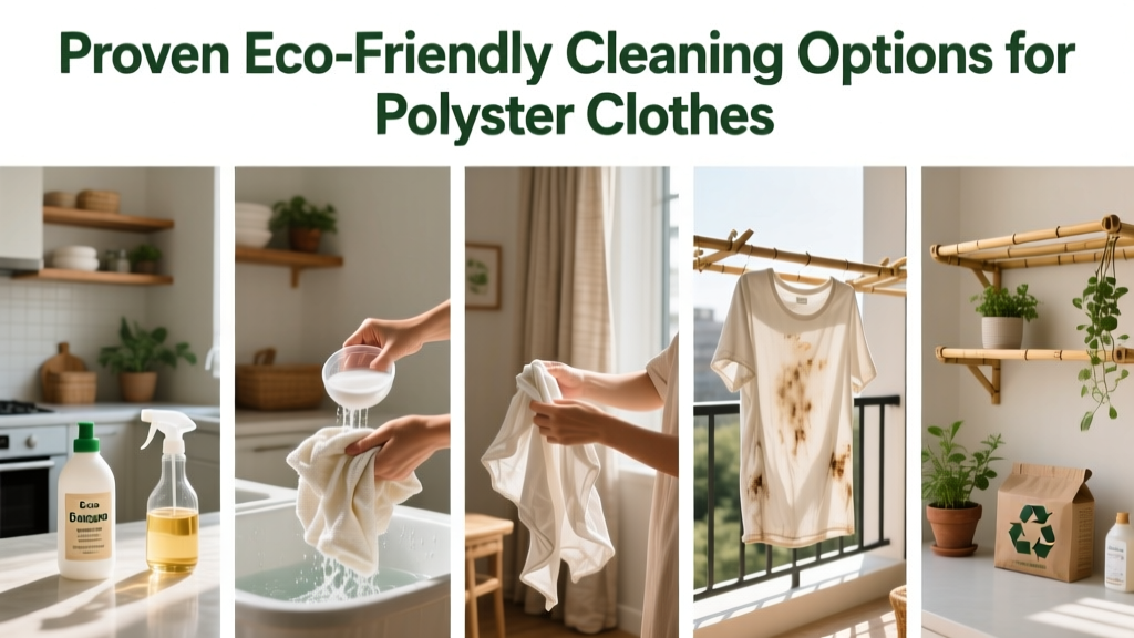 Proven Eco Friendly Cleaning Options for Polyester Clothes