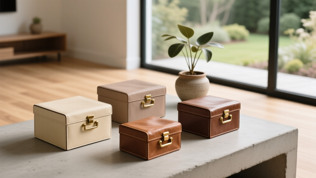 Where to Buy Leather Storage Boxes for Home Decor
