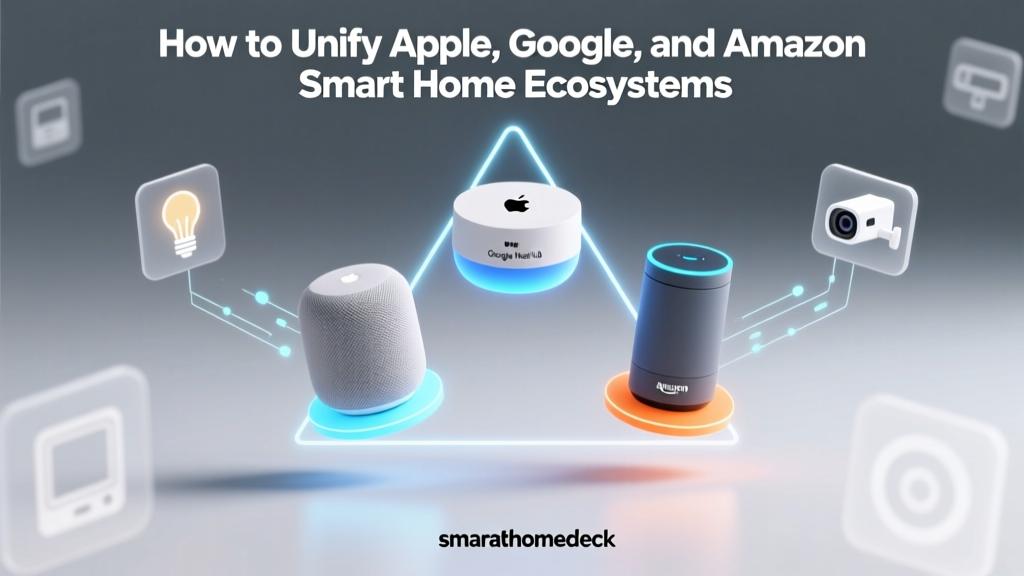 How to Unify Apple, Google, and Amazon Smart Home Ecosystems