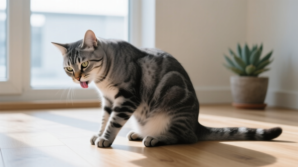 Why Cat Behavior Changes for Hairballs