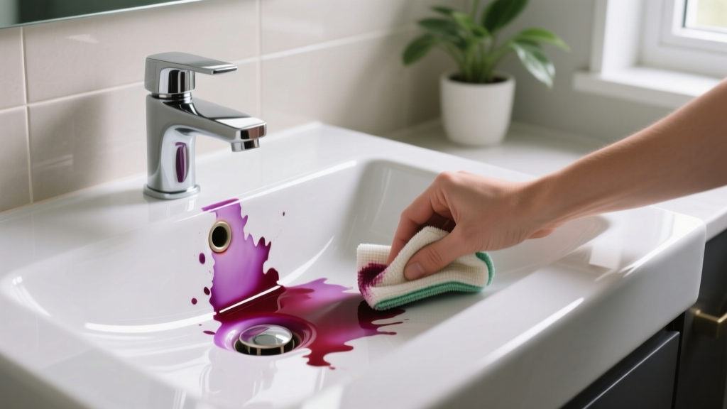 Tested: How to Get Food Coloring Out of Bathroom Sink 2026